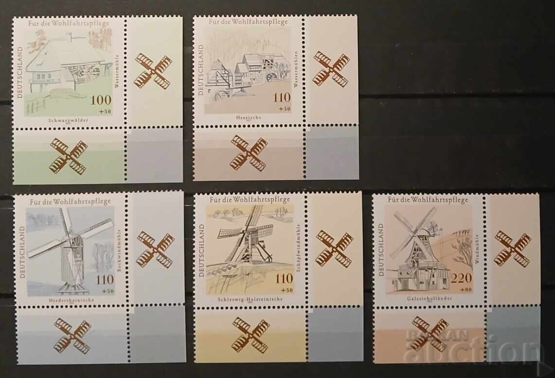 Γερμανία 1997 Κτίρια/Ανεμόμυλοι/Νερόμυλοι MNH Γερμανία 1997 Κτίρια/Ανεμόμυλοι/Νερόμυλοι MNH
