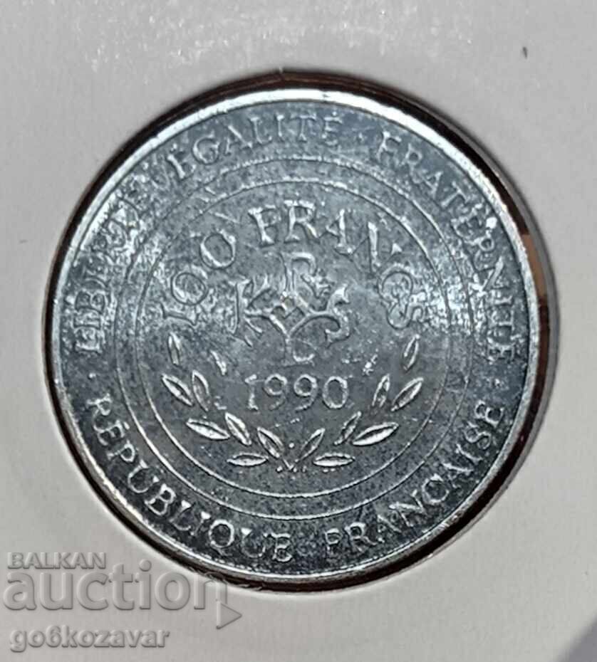 Γαλλία 100 φράγκα 1990 UNC ! Ασήμι ! με τιμή 48.00 BGN | € 24.54 Γαλλία 100 φράγκα 1990 UNC ! Ασήμι ! με τιμή 48.00 BGN | € 24.54
