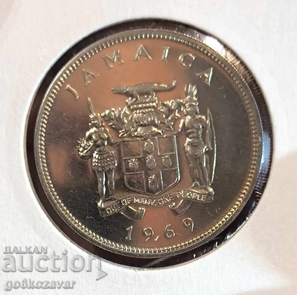 Jamaica 25 Cents 1969 Proof ! with price 7.00 BGN | € 3.58