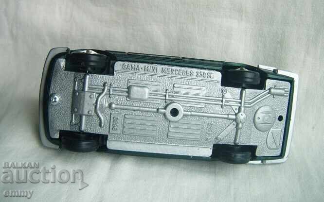 GAMA-MINI Mercedes 350 SE модел количка играчка, 1:43 - 7