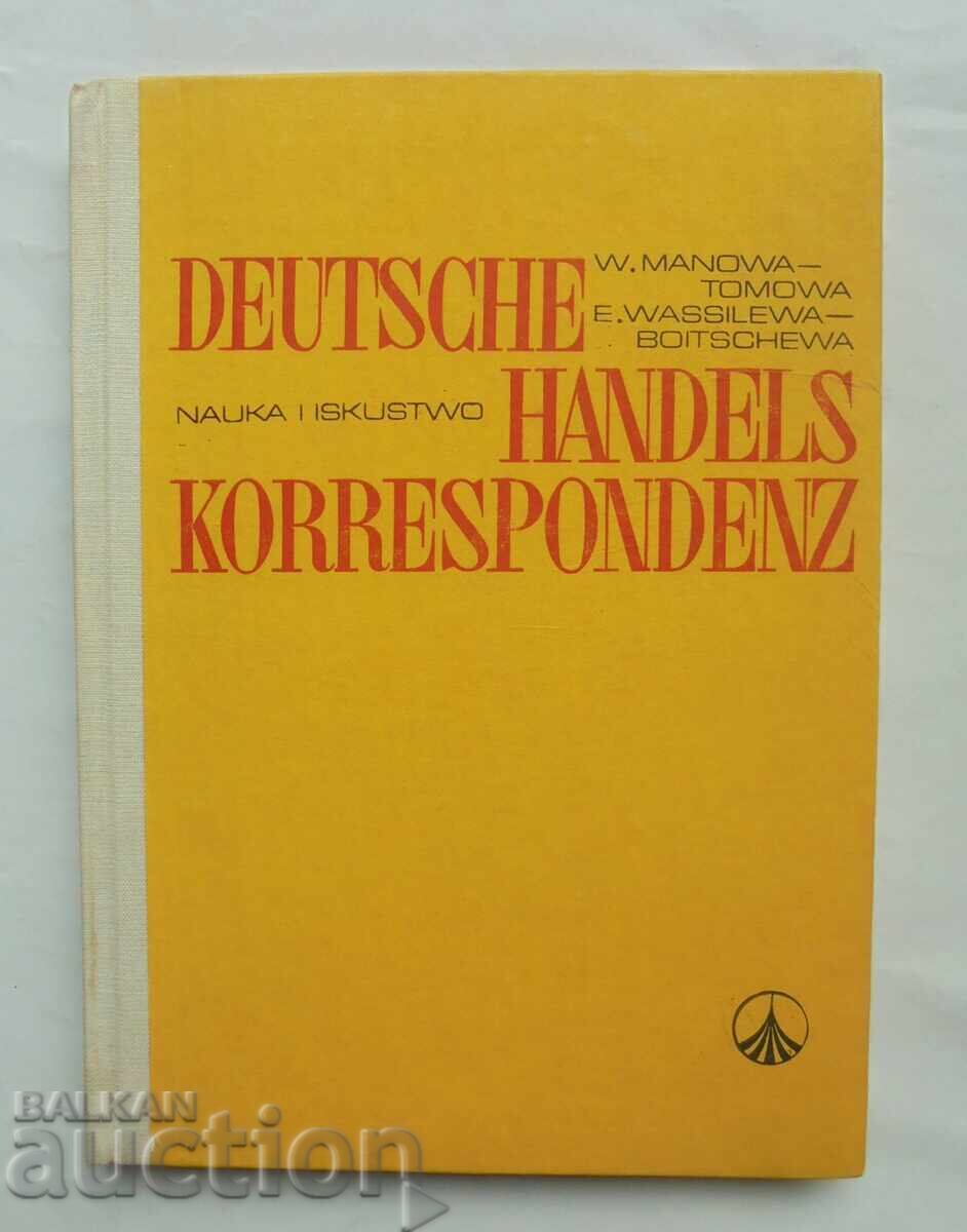 German Trade Correspondence - Wera Manowa-Tomowa 1972 German Trade Correspondence - Wera Manowa-Tomowa 1972