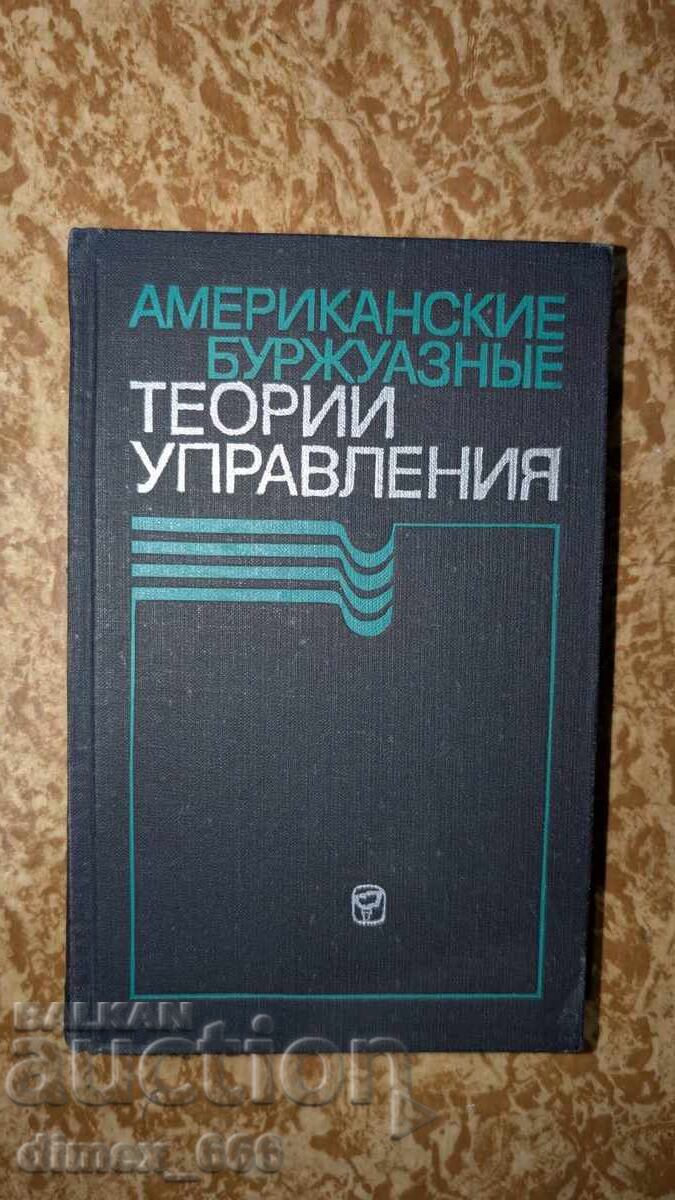 Αμερικανικές αστικές θεωρίες και διαχείριση