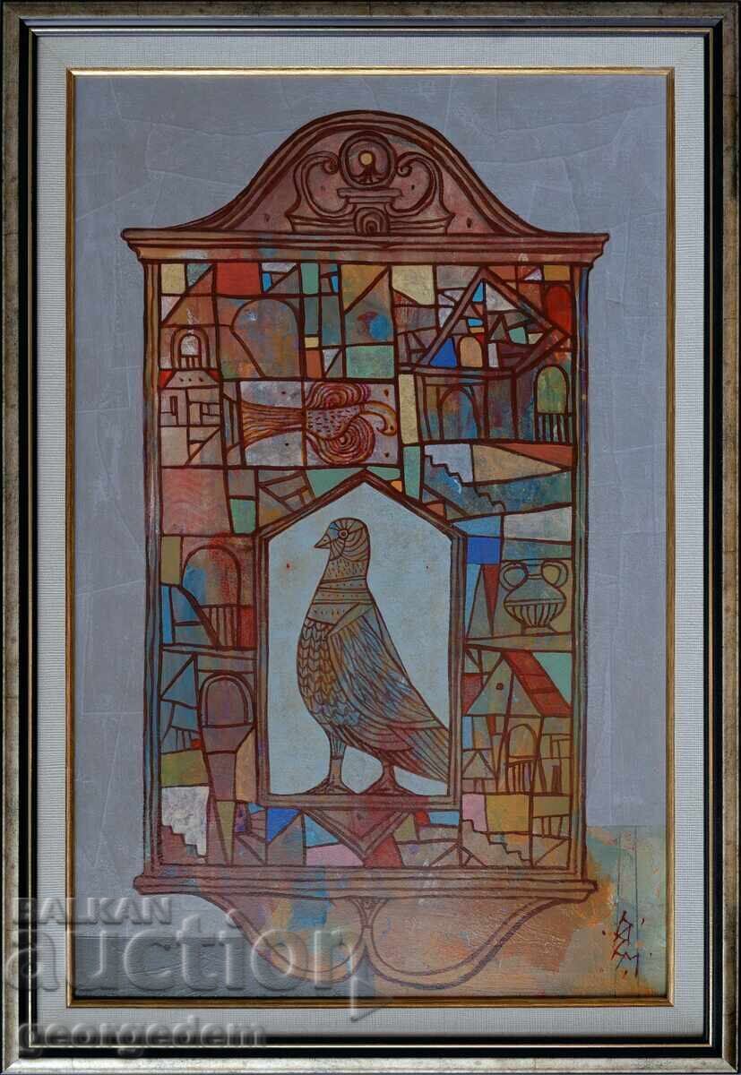 Cutie pentru amintiri din viitoare călătorii cu pasăre Cutie pentru amintiri din viitoare călătorii cu pasăre