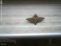 Royal BDZ (Bulgarian State Railways) emblem, bronze