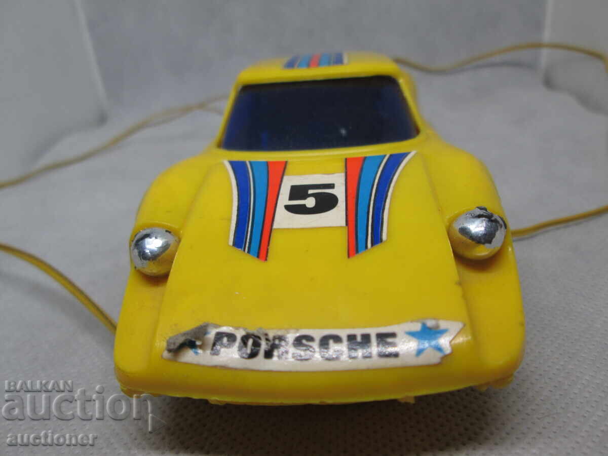 OLD SOCIALIST TOY CAR - PORSCHE WITH REMOTE CONTROL with price 20.00 BGN | € 10.23