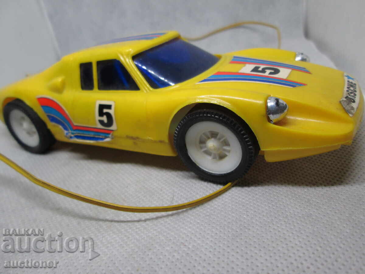 Auction  OLD SOCIALIST TOY CAR - PORSCHE WITH REMOTE CONTROL