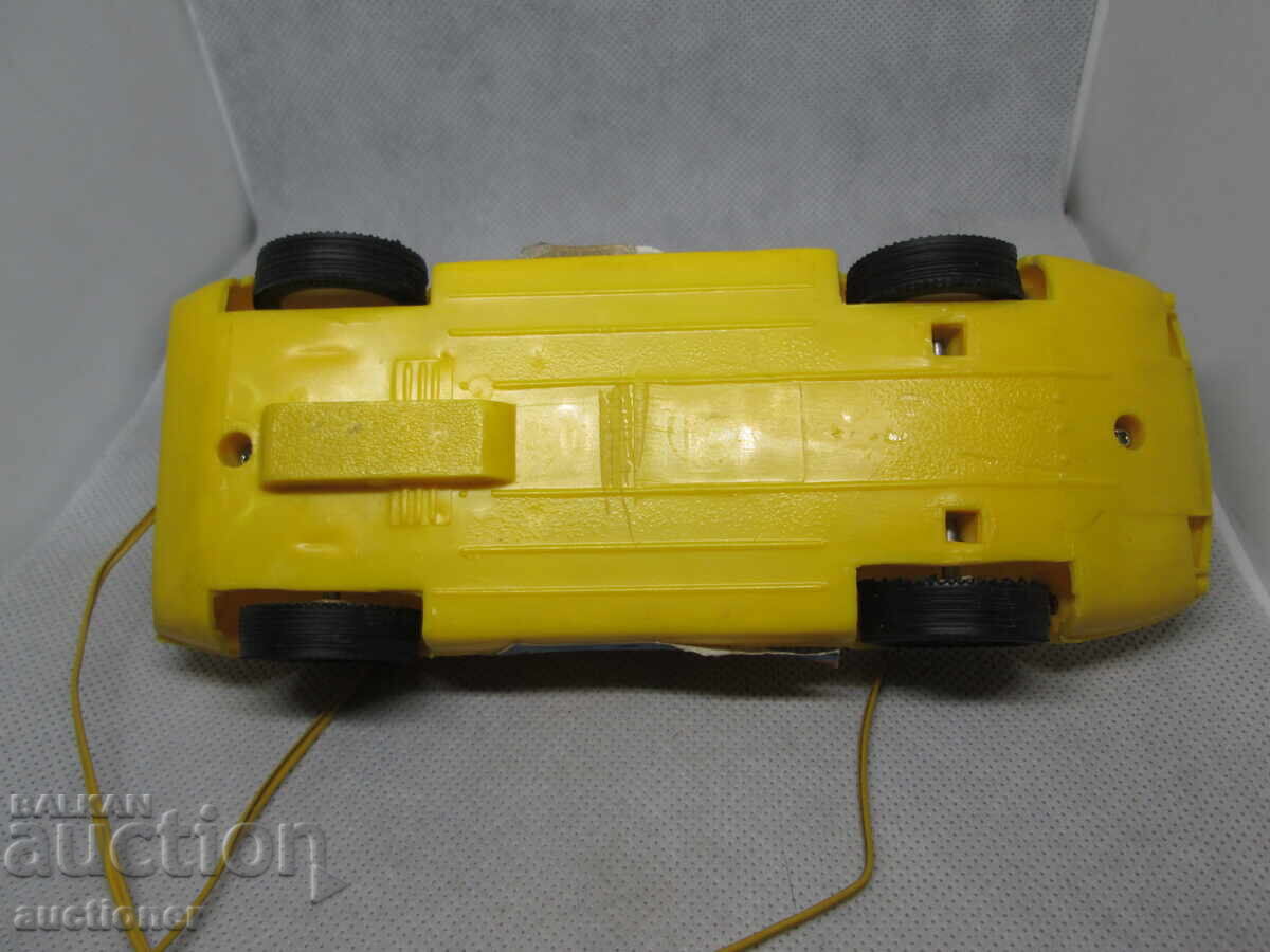 OLD SOCIALIST TOY CAR - PORSCHE WITH REMOTE CONTROL - 6