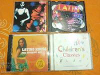 CD  латино 3бр и класическа музика 2 бр