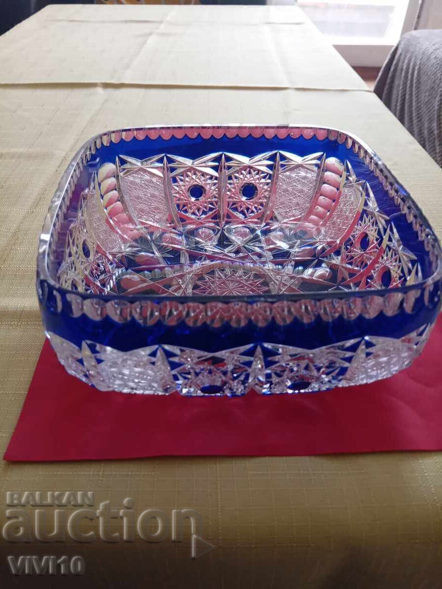 Cupa veche de Boemia 18cm