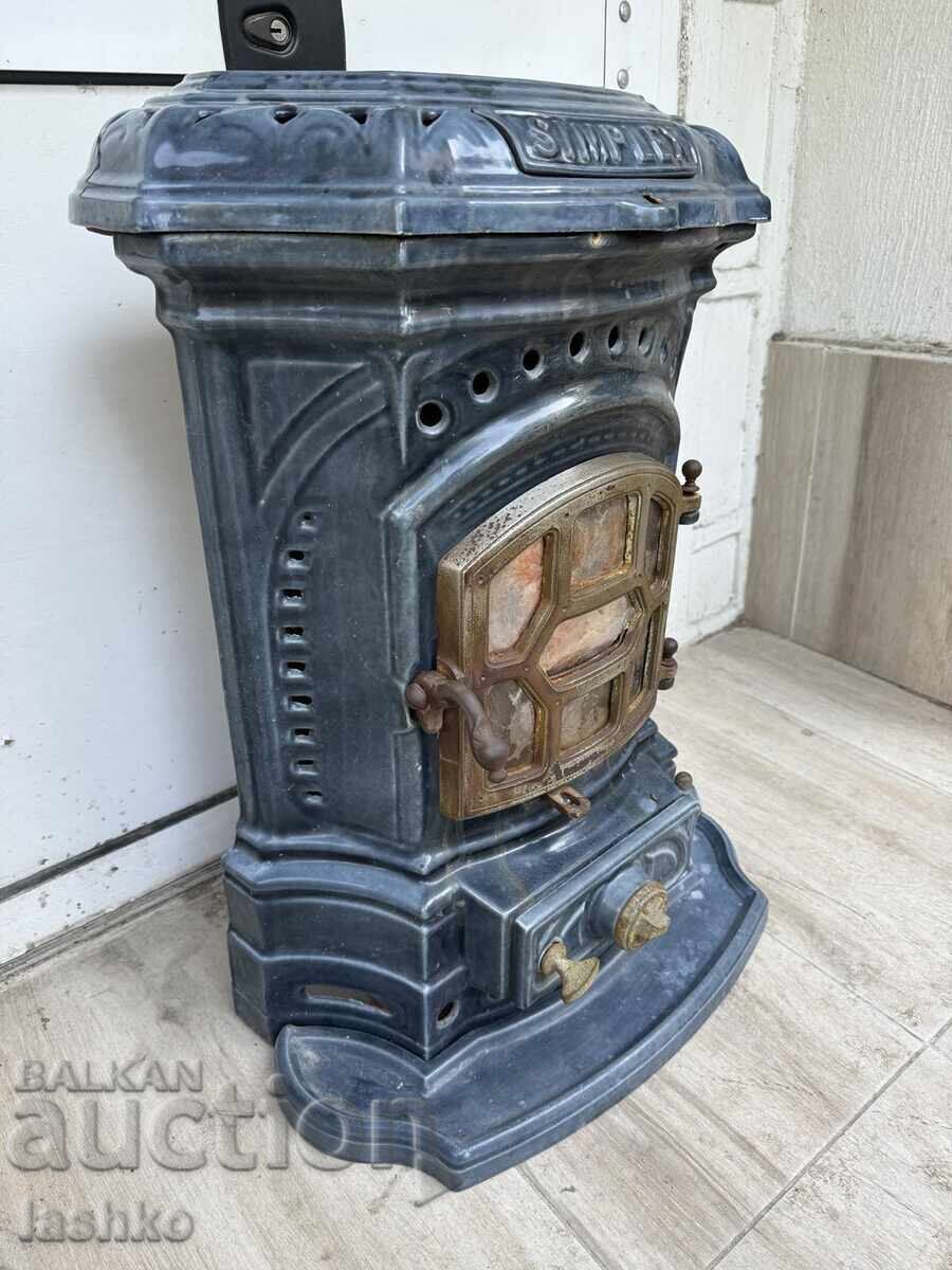 Delivery of French Enamel Fireplace
