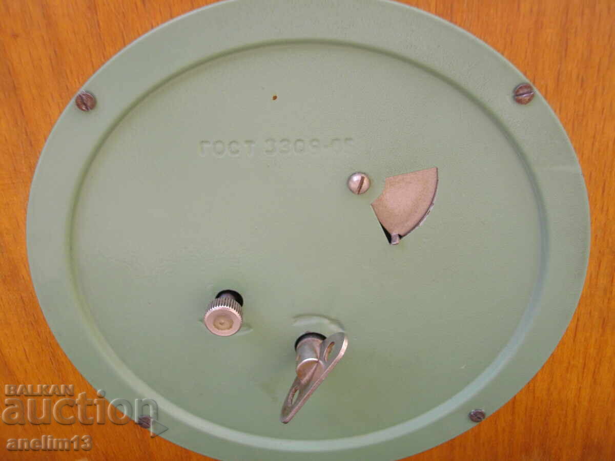 КОЛЕКЦИОНЕРСКИ НАСТОЛЕН КАМИНЕН СЕДМИЧЕН ЧАСОВНИК МАЯК - 5