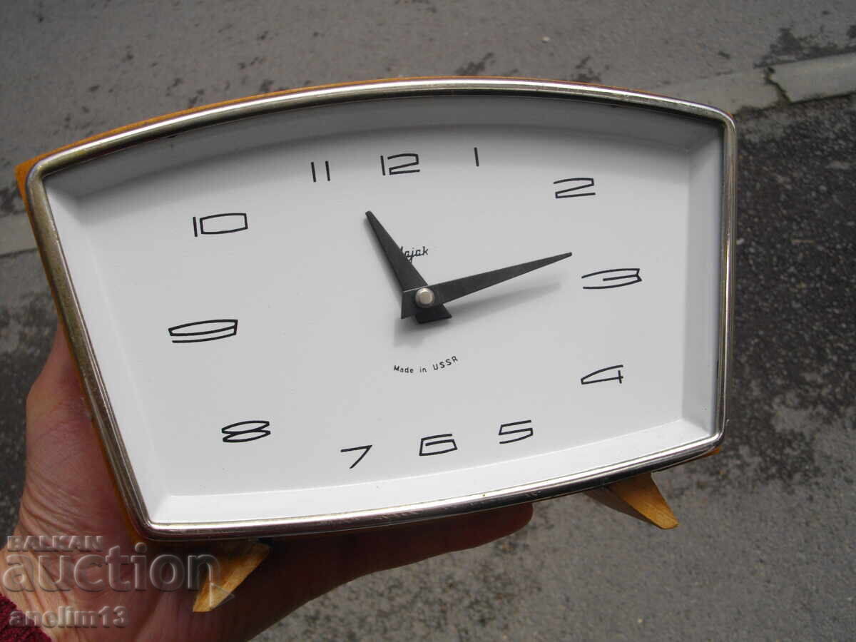 КОЛЕКЦИОНЕРСКИ НАСТОЛЕН КАМИНЕН СЕДМИЧЕН ЧАСОВНИК МАЯК - 7