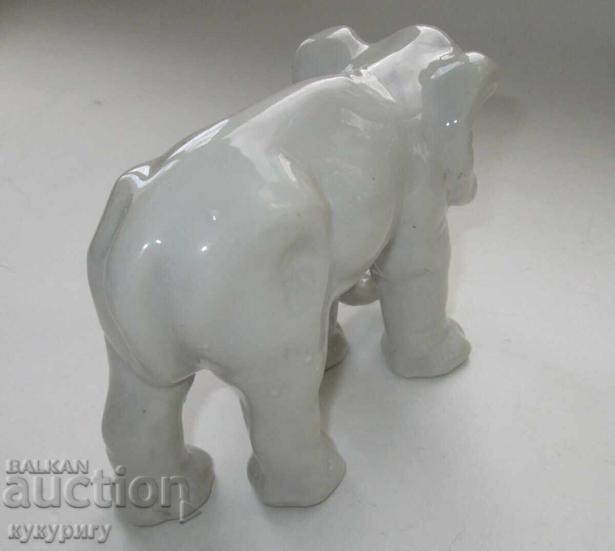 Παλαιά πορσελάνινη φιγούρα ελέφαντα από την Σοσιαλιστική Δημοκρατία της Βουλγαρίας - 7 Παλαιά πορσελάνινη φιγούρα ελέφαντα από την Σοσιαλιστική Δημοκρατία της Βουλγαρίας - 7