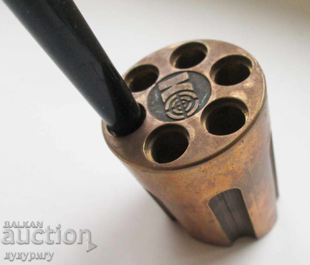 Vechi suport de creioane stilou tambur de pistol Kyntex cu preț 90.00 BGN | € 46.02