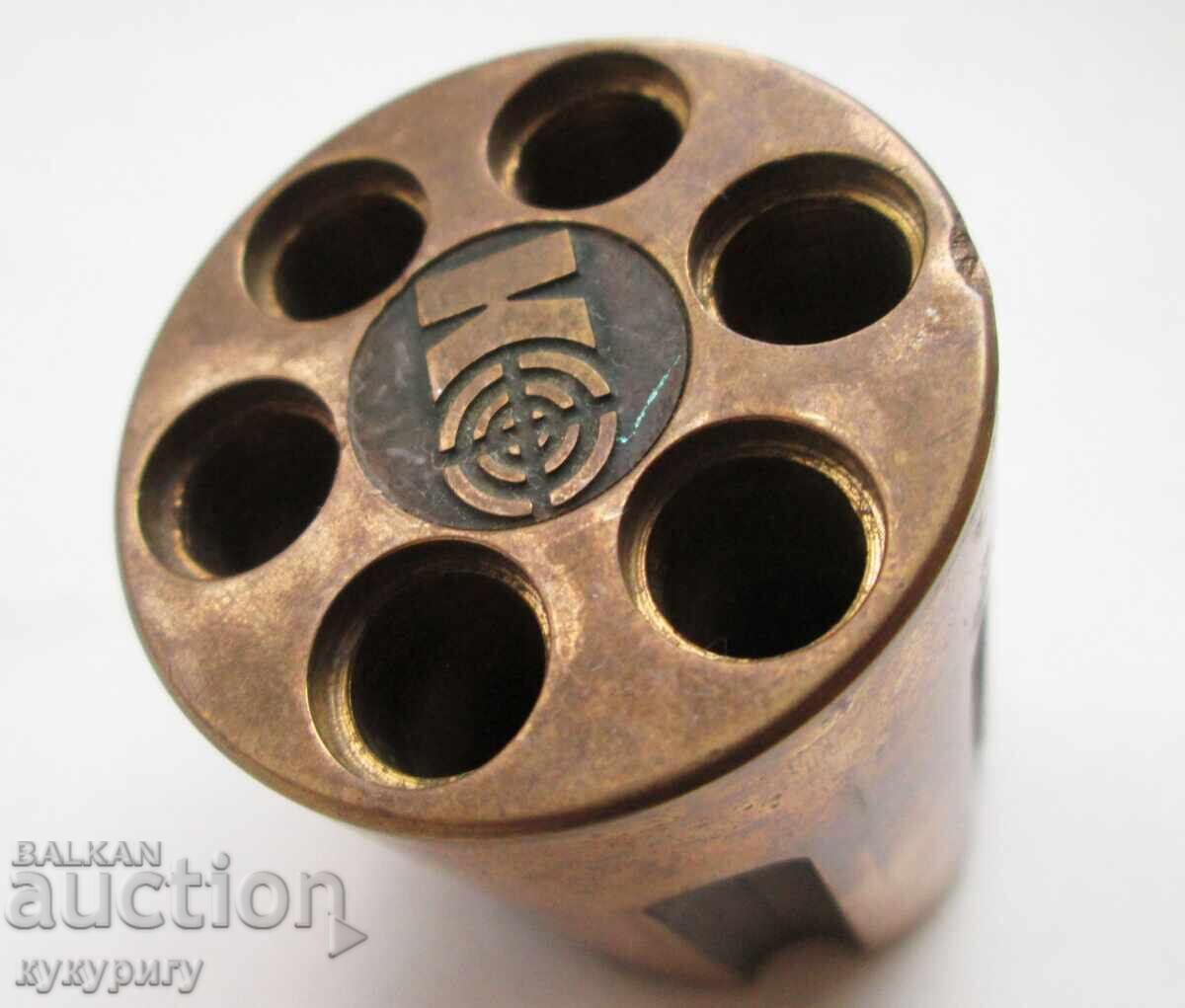 Livrarea Vechi suport de creioane stilou tambur de pistol Kyntex