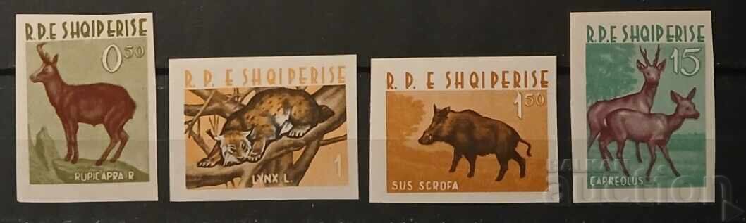 Albania 1962 Faună 62€ MNH