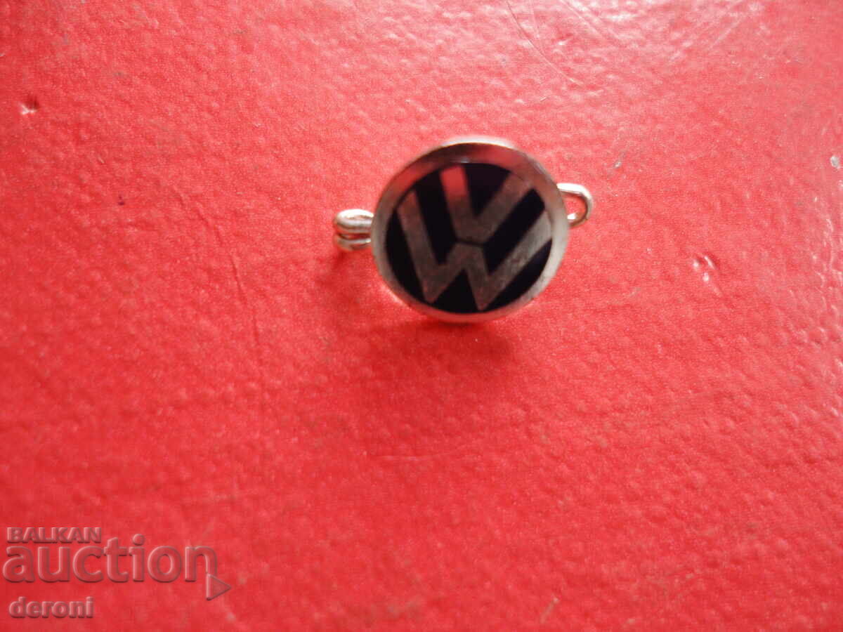 Volkswagen WV Badge Emblem with Enamel with price 10.00 BGN | € 5.11