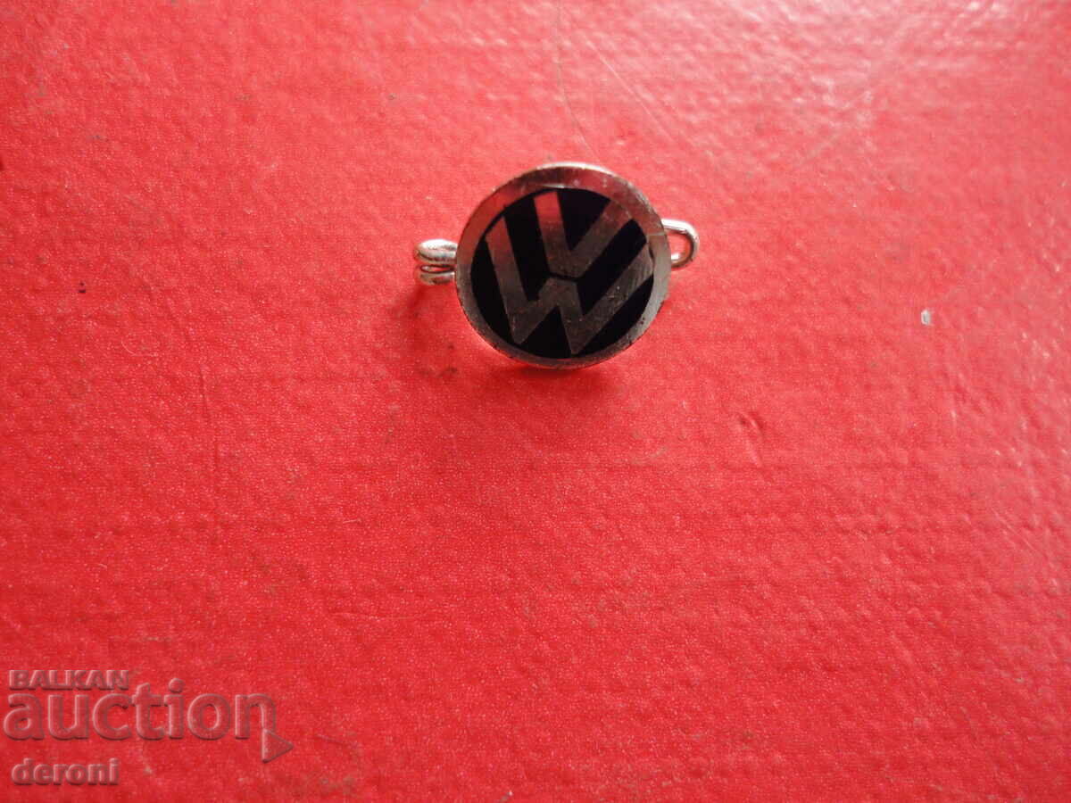 Volkswagen WV Badge Emblem with Enamel - 5