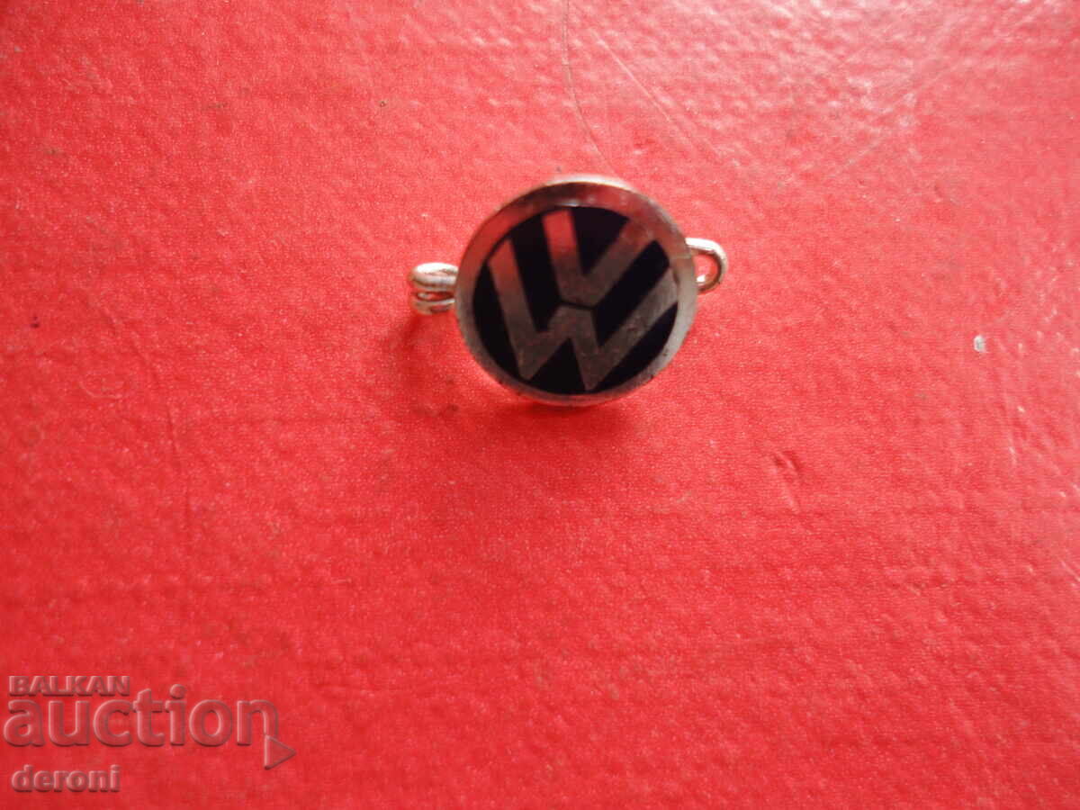 Volkswagen WV Badge Emblem with Enamel - 6
