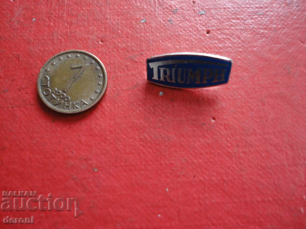 Εμβλημα μοτοσυκλέτας Triumph