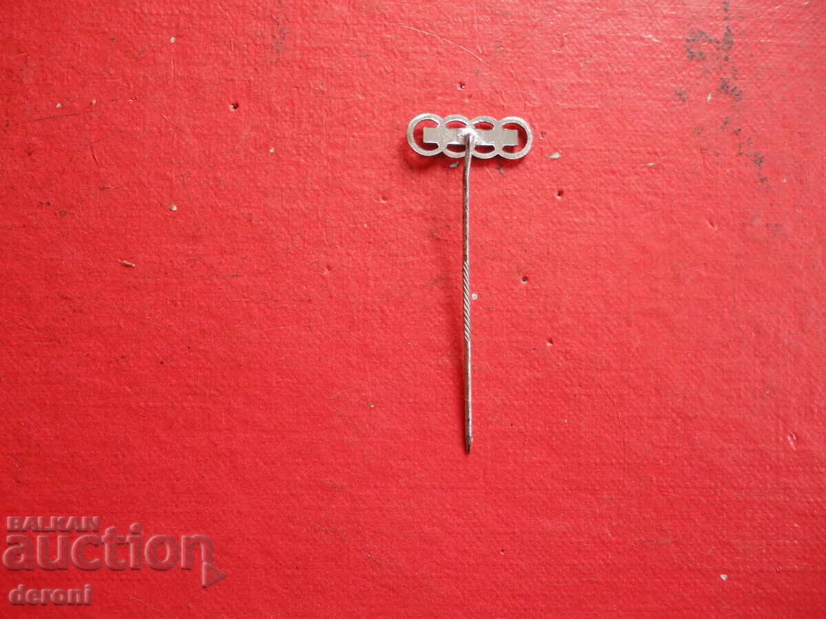 Аукцион Автомобилен знак значка Audi Auto Union Аукцион Автомобилен знак значка Audi Auto Union