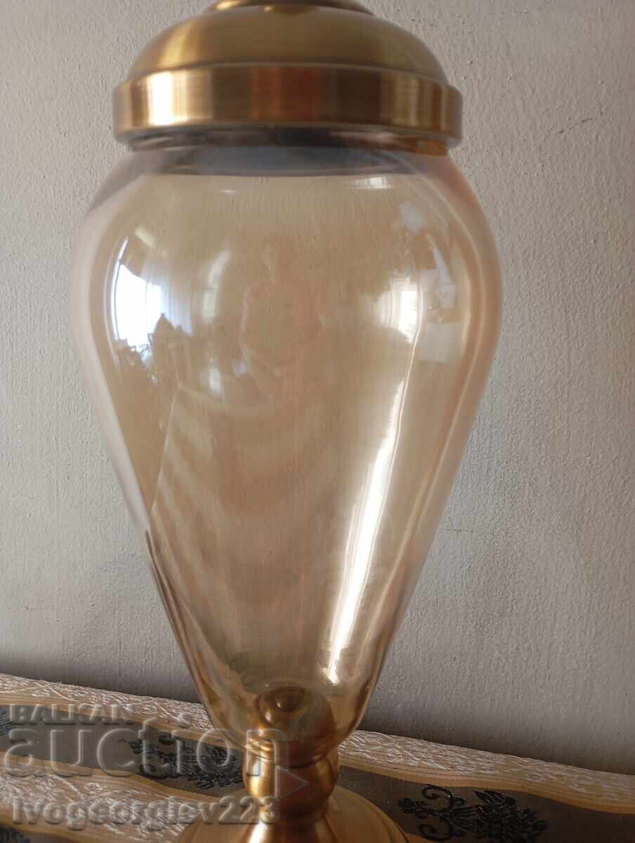 Аукцион Купа с капак в сил арт деко