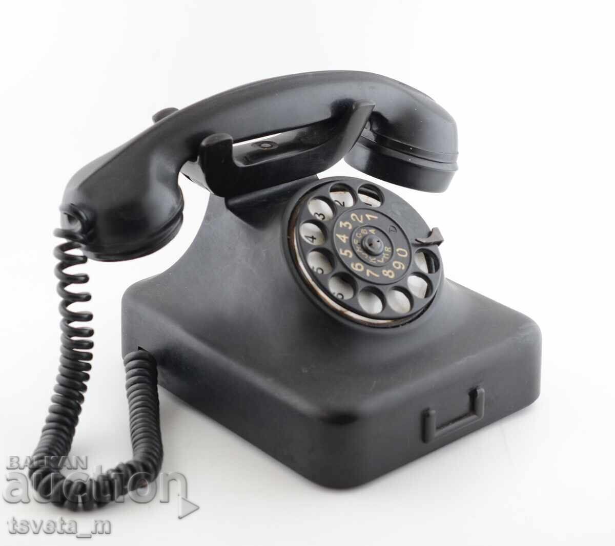 Licitație Telefon de telefon din bachelită, telefon din Regatul Bulgariei