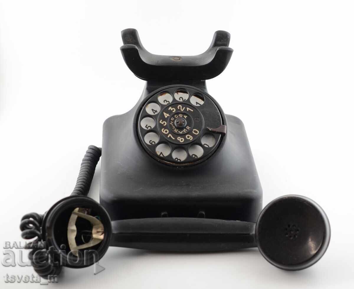 Livrarea Telefon de telefon din bachelită, telefon din Regatul Bulgariei