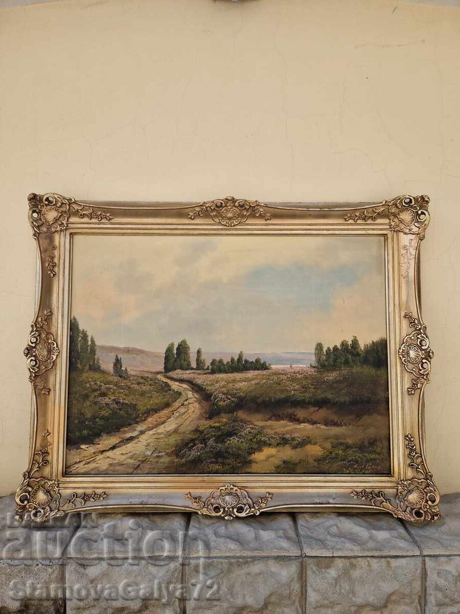 Wonderful antique Dutch oil painting on canvas with price 399.00 BGN | € 204.01 Wonderful antique Dutch oil painting on canvas with price 399.00 BGN | € 204.01