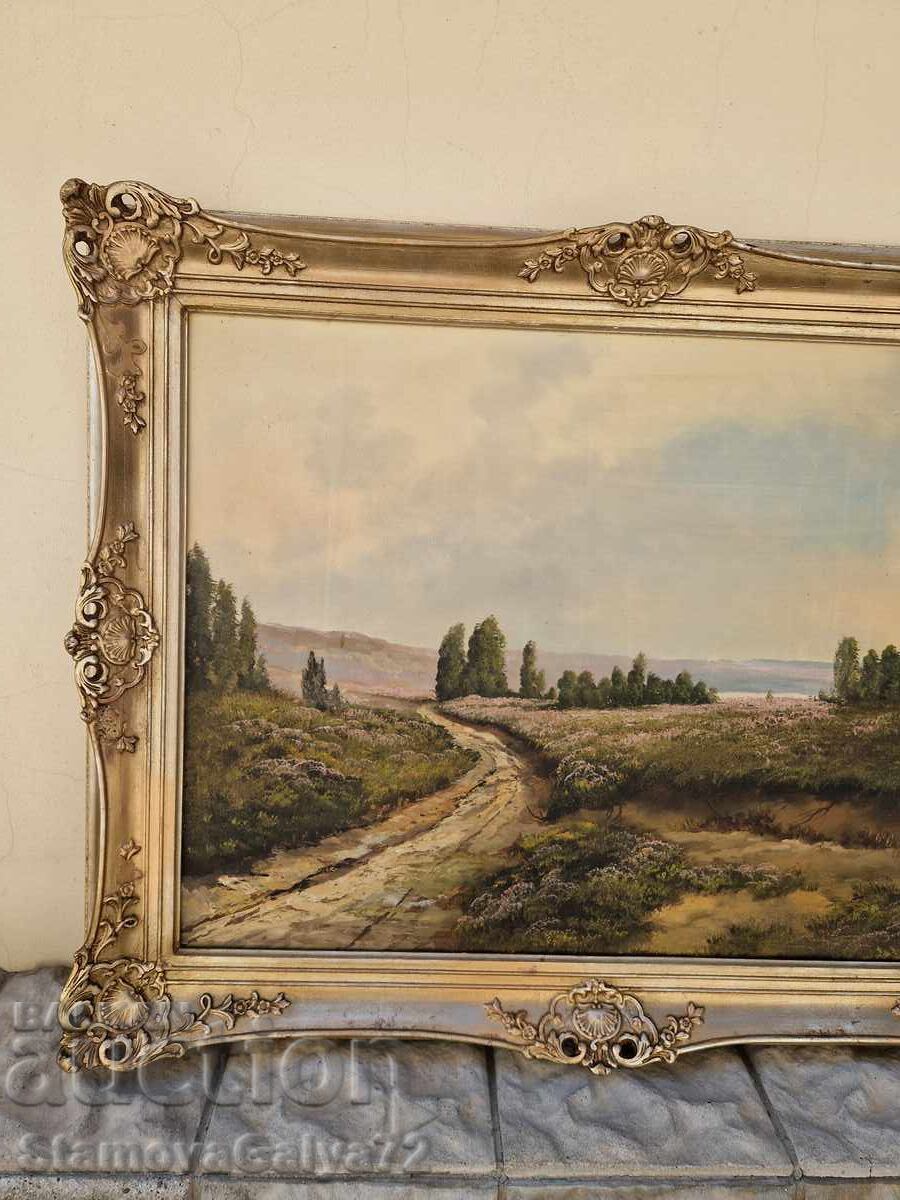 Wonderful antique Dutch oil painting on canvas - 5 Wonderful antique Dutch oil painting on canvas - 5