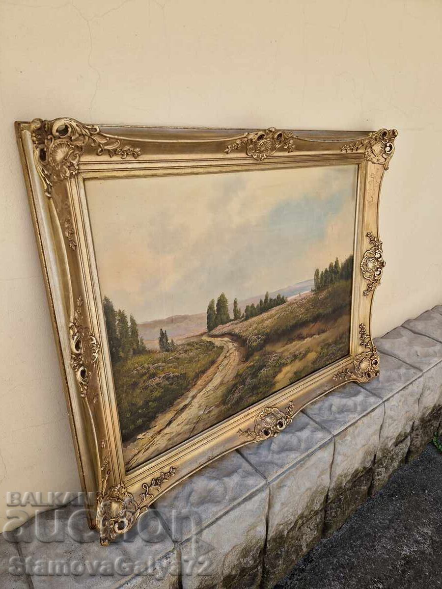 Wonderful antique Dutch oil painting on canvas - 6 Wonderful antique Dutch oil painting on canvas - 6