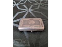 Cutie de tutun rusească din argint unicat cu niello 84