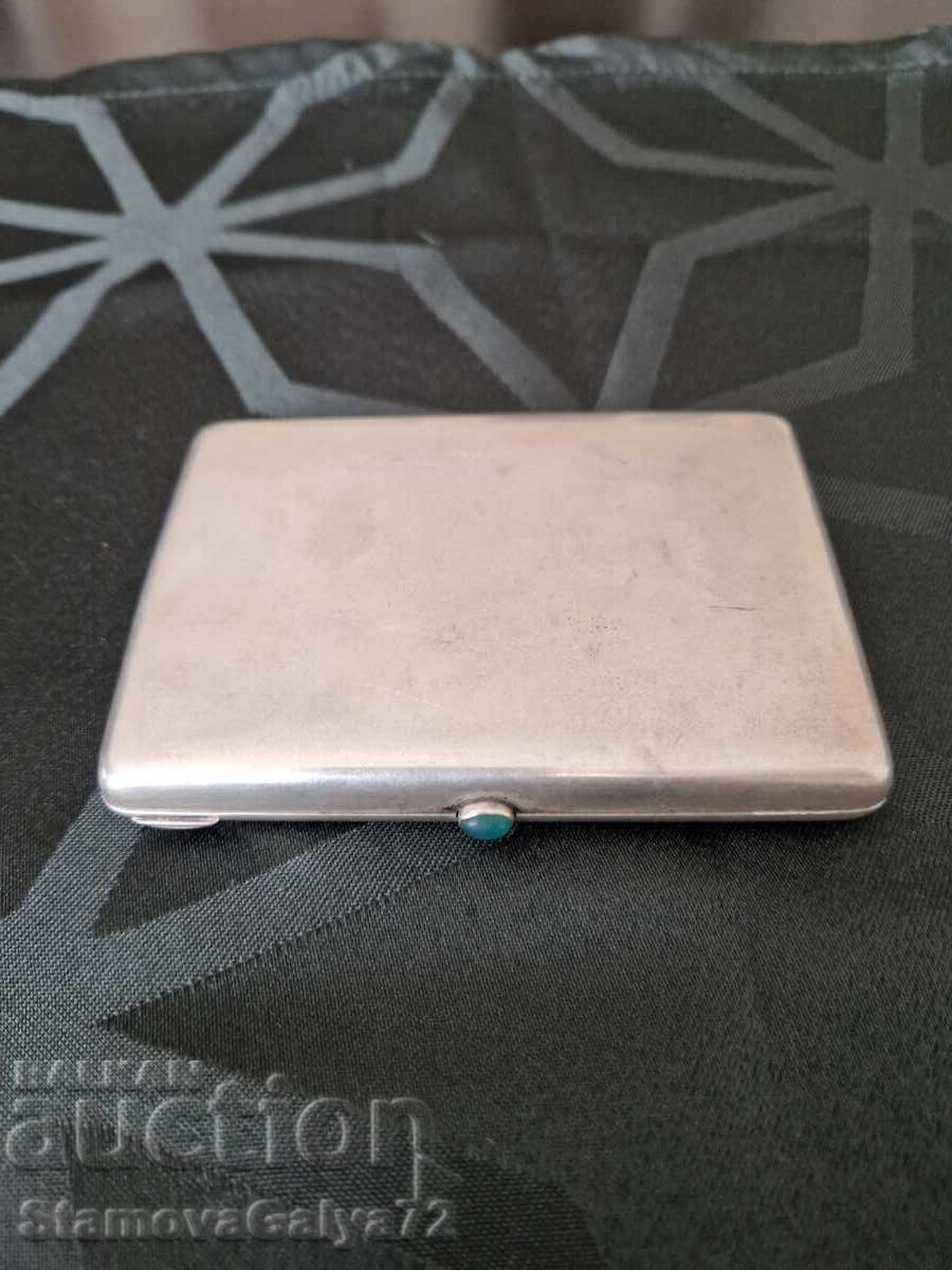 Εξαιρετικό ρωσικό ασημένιο κουτί για καπνό αντίκα 84 - 5