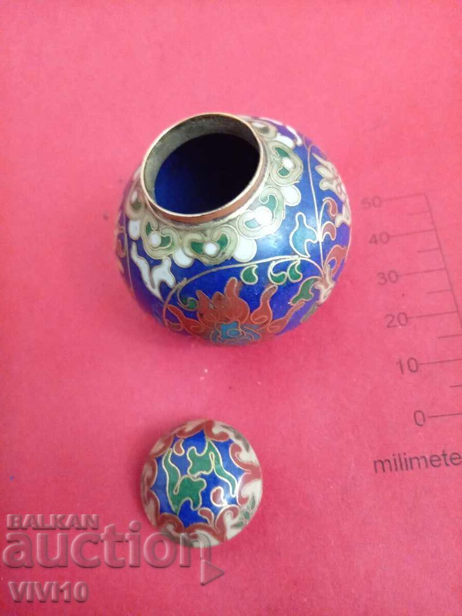 Cutie veche email, cloisonné cu preț € 30.68 | 60.00 BGN