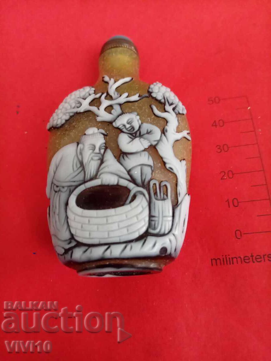 Старинно шишенце стъкло, Китай Старинно шишенце стъкло, Китай