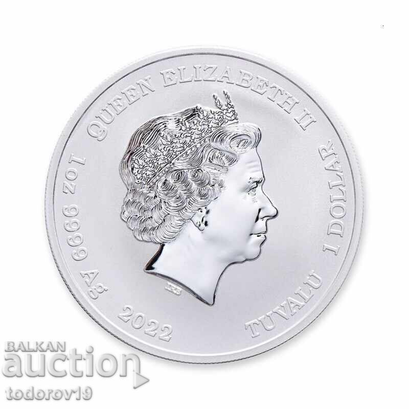 Сребро 1 oz Боговете на Олимп - АТИНА 2022 с цена 159.99 лв. | € 81.80 Сребро 1 oz Боговете на Олимп - АТИНА 2022 с цена 159.99 лв. | € 81.80
