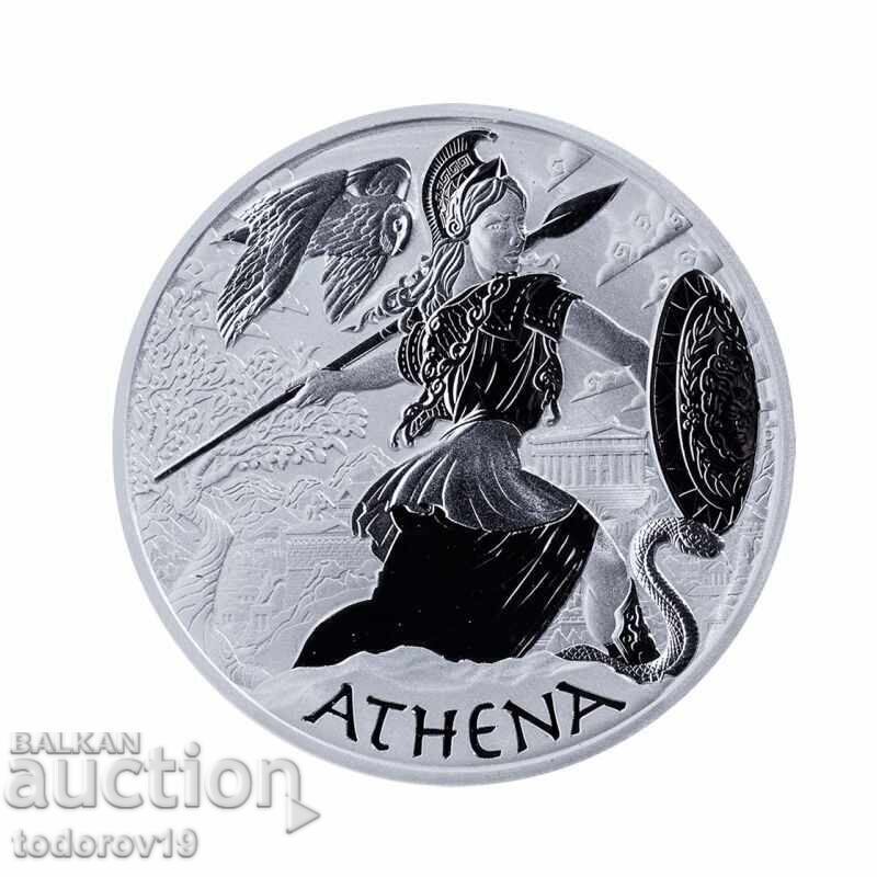 Сребро 1 oz Боговете на Олимп - АТИНА 2022 Сребро 1 oz Боговете на Олимп - АТИНА 2022