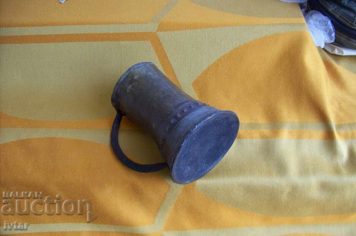 Livrarea Vechi vas de cupru/aramă, cană, ceașcă - 2