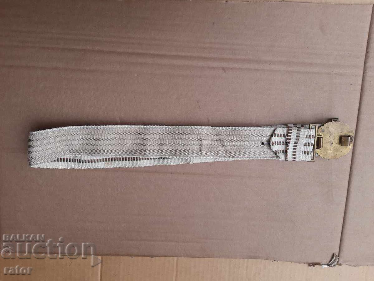 Centură de paradă ofițer - BNA, RPR, uniformă - 7