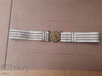 Centură de paradă ofițer - BNA, RPR, uniformă