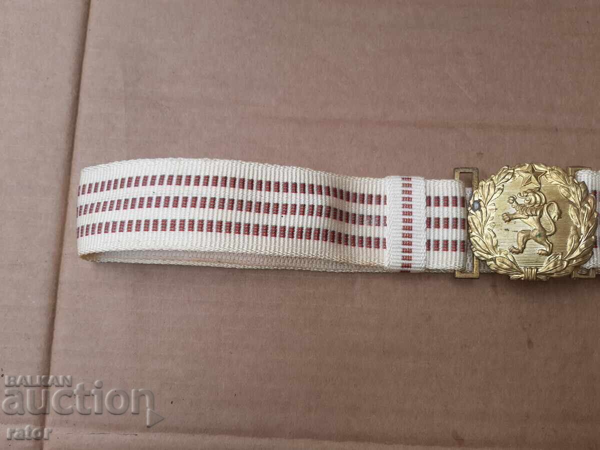 Centură de paradă ofițer - BNA, RPR, uniformă cu preț € 9.99 | 19.54 BGN