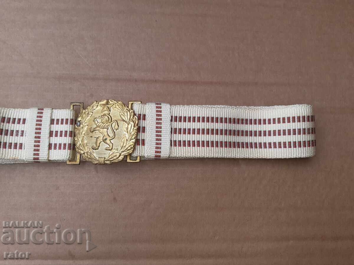 Licitație Centură de paradă ofițer - BNA, RPR, uniformă