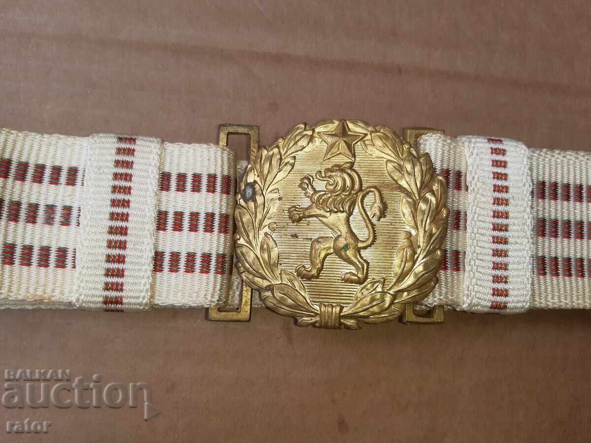 Delivery of Parade Officer's Belt - BNA, NRB, Uniform
