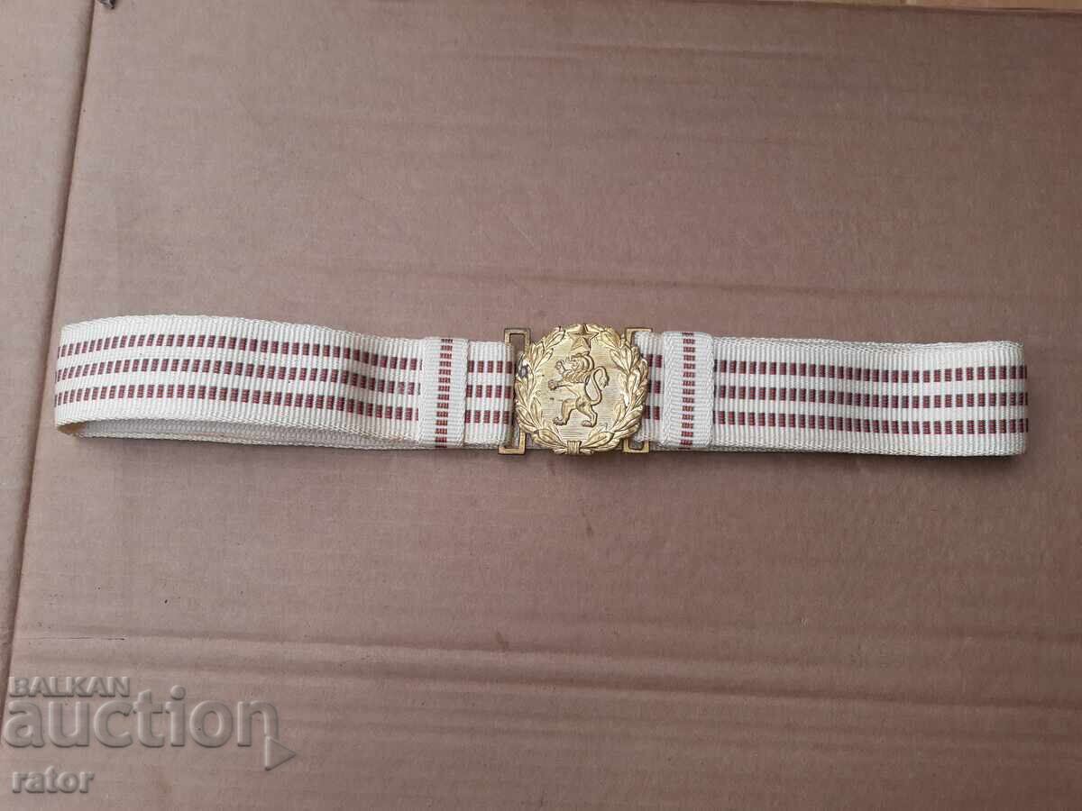 Centură de paradă ofițer - BNA, RPR, uniformă
