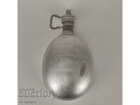 Παλαιό βουλγαρικό αλουμινένιο παγούρι 1 λίτρο ΜΖ Οborishte #5931