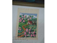 Broderie pe pânză panama