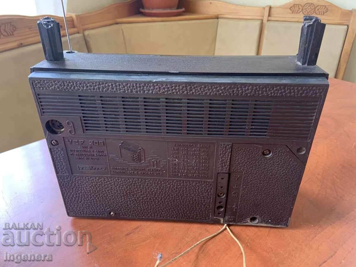 RADIO RADIOAPARAT "VEF 206" VEF 206 TRANZISTOR - 5