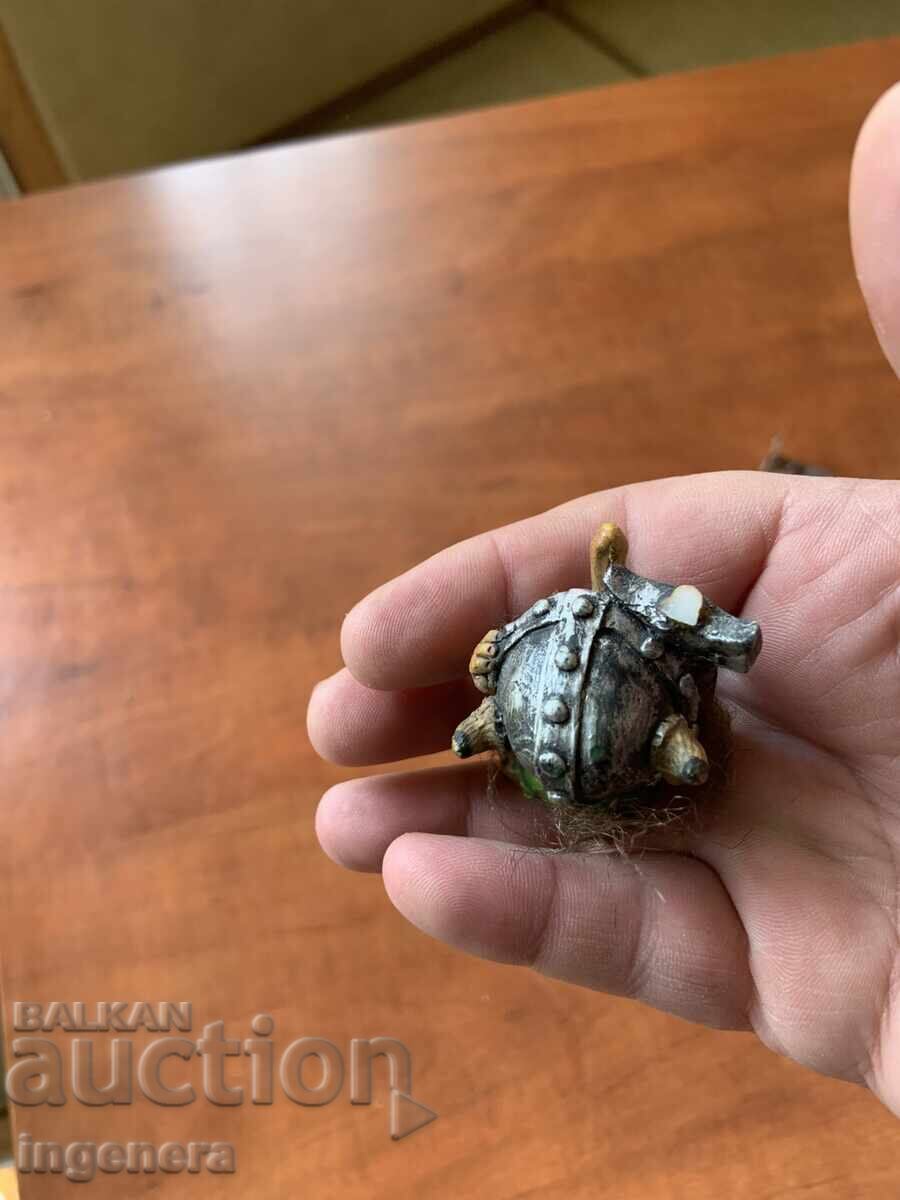 Ceramic Baba Yaga Figure - 5