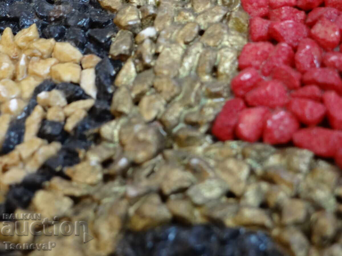 Mosaic on fiberboard - 5 Mosaic on fiberboard - 5