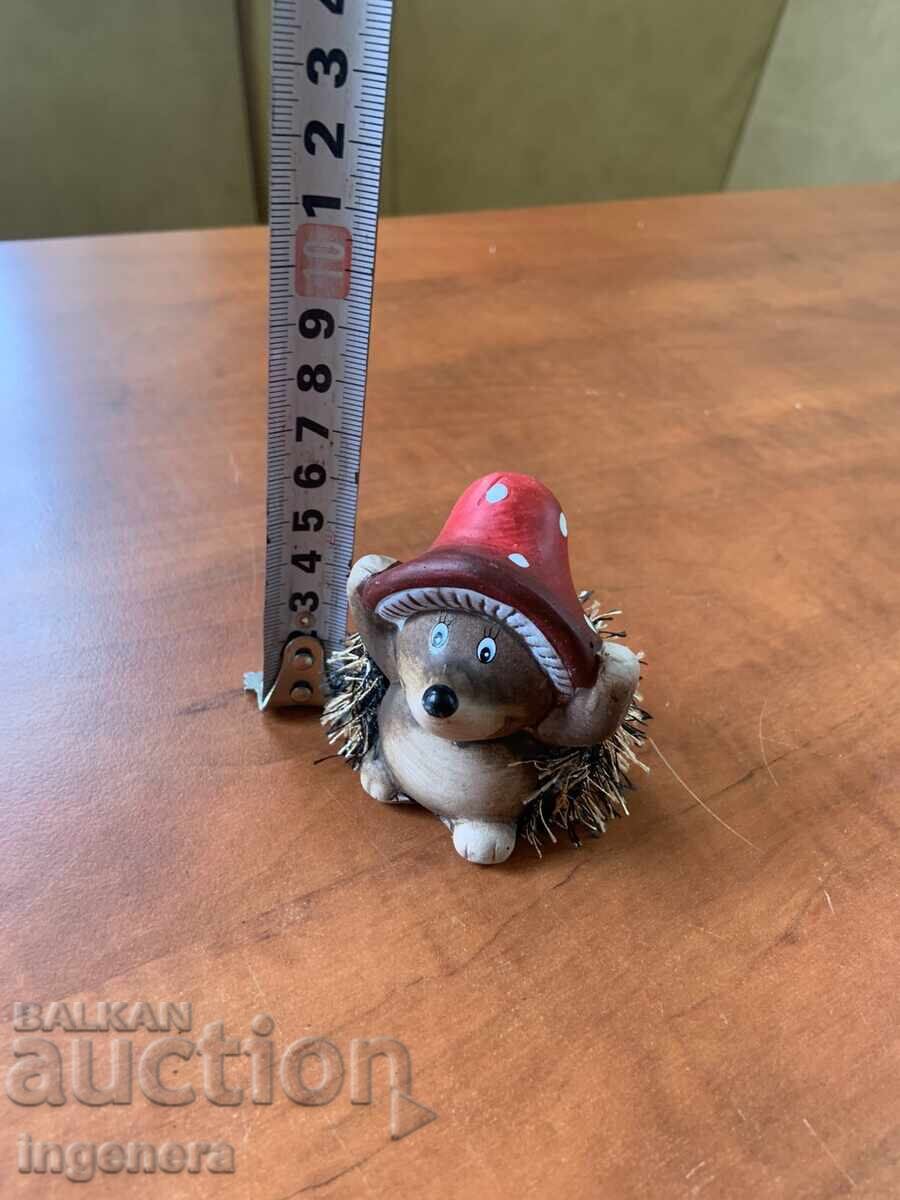 CERAMIC FIGURE OF A HEDGEHOG - 5